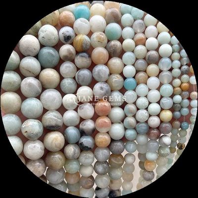 Gems Bead Round Shape 8mm Naturale per B2B Distribuitori di pietre preziose Diversi cristalli pietre di guarigione Zebra Jasper Amazonite e altro per fai da te