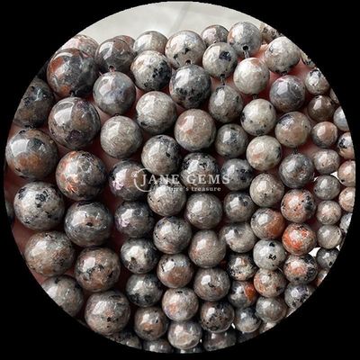 8mm perline di gemme lucide Ematite Yooperlite e altri vari tipi di pietra cristallina di guarigione fili di perline sciolte per accessori di moda