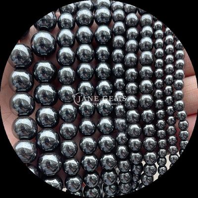 8mm perline di gemme lucide Ematite Yooperlite e altri vari tipi di pietra cristallina di guarigione fili di perline sciolte per accessori di moda