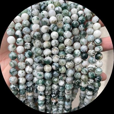 8mm perline di gemme lucide Ematite Yooperlite e altri vari tipi di pietra cristallina di guarigione fili di perline sciolte per accessori di moda