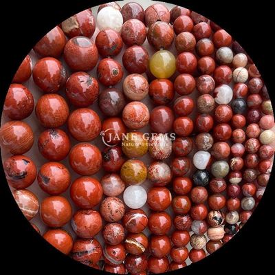Forma rotonda perle di pietre preziose Colori assortiti Agata indiana Unakite Cristallo di pietra di guarigione Stringhe di perle sciolte per le vostre esigenze di fabbricazione di gioielli