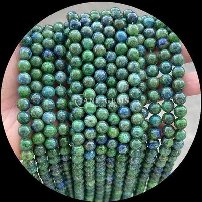 Forma rotonda perle di pietre preziose Colori assortiti Agata indiana Unakite Cristallo di pietra di guarigione Stringhe di perle sciolte per le vostre esigenze di fabbricazione di gioielli