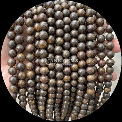 Perle di gemma di forma rotonda varie pietre naturali di guarigione oro arenaria labradorite fili di perle sciolte per le esigenze dei vostri clienti