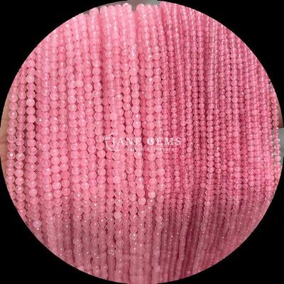 Forma rotonda Multicolore perle di pietre preziose cristallo naturale guarigione rosa quarzo, lapis lazuli facciata frammenti di perle sciolte per gioielli fai-da-te
