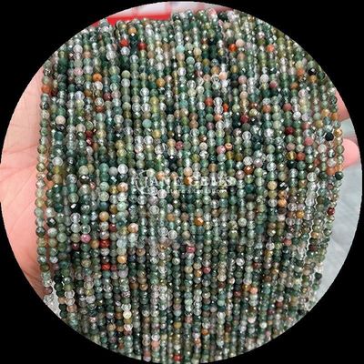 8mm multicolore perline di gemme rosso giaspero occhio di tigre mini cristallo sfaccettato curativo fili di perline sciolte per la progettazione e la produzione di gioielli