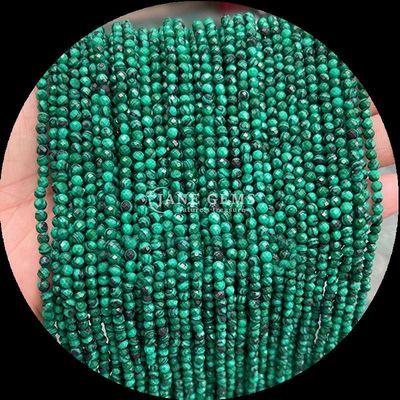 Gioielleria fai da te Fabbricazione di pietre preziose Diversi tipi Apatite Malachite Mini Faceted Loose Bead Strands Le pietre di cristallo curative
