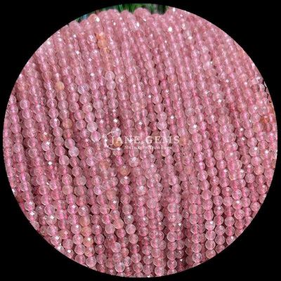 Round Gems Bead The Ultimate Choice for DIY Jewelry Making and Personalized Accessories Various Types Ruby Zoisite Strawberry Quartz Mini Faceted Loose Bead Strands Crystal Healing Stones Il gioiello è un gioiello di diamanti.