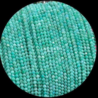 Perle di gemme naturali Amazonite Nero Quarzo Rutilato Vario Tipi Cristallo Mini Faccettato Perle Libere Vari Requisiti di Colori