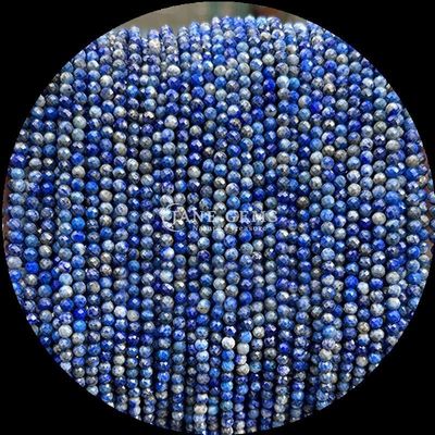 Origine Colletti Gemme Perle Prehnite Lapiz Lazuli Mini Faceted Loose Bead Strands Adatti a Vari Colori
