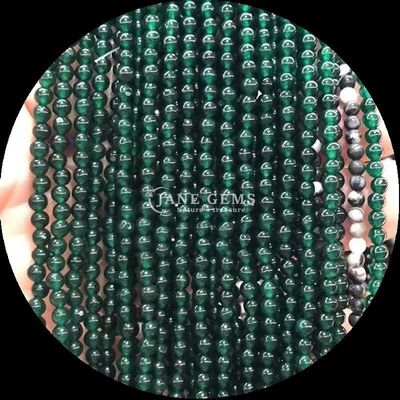 Mini perline rotonde lucide multicolore di pietre preziose Quarzo giardino Pietra di luna per artigianato e design superiori